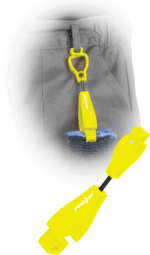 Štipec na uchytenie pracovných rukavíc GLOVE 01