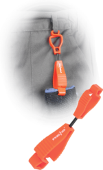 Štipec na uchytenie pracovných rukavíc GLOVE 01