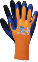 Máčané zimné pracovné rukavice DUAL WIN