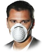 Biele hygienické rúška z polypropylénu HIG 50ks
