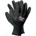 Latexové rukavice pracovné DRAGO BLACK Latexové rukavice pracovné DRAGO BLACK