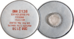 Filter 3M™ 2138 P3R proti časticiam a vírusom 2ks v balení Filter 3M™ 2138 P3R proti časticiam a vírusom 2ks v balení