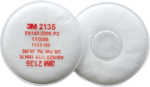 Filter 3M™ 2135 P3 proti časticiam a vírusom 2ks v balení Filter 3M™ 2135 P3 proti časticiam a vírusom 2ks v balení