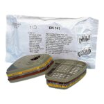 Filter proti plynom a parám 3M™ 6057 ABE1 2ks v balení Filter proti plynom a parám 3M™ 6057 ABE1 2ks v balení