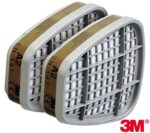 Filter proti plynom a parám 3M™ 6055 A2 2ks v balení Filter proti plynom a parám 3M™ 6055 A2 2ks v balení