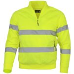 Reflexná mikina na zips PRO HIVIS Reflexná mikina na zips PRO HIVIS