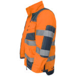Pracovná bunda reflexná PROFI HIVIS NAVY