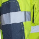 Pracovná bunda reflexná PROFI HIVIS NAVY