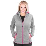 Dámska flísová mikina s kapucňou BUG