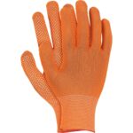 Pracovné rukavice s terčíkmi DOT SIMPLE orange Pracovné rukavice s terčíkmi DOT SIMPLE orange