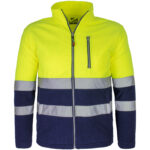 Reflexná flísová mikina PROFI HIVIS NAVY Reflexná flísová mikina PROFI HIVIS NAVY