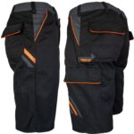 Pracovné monterkové kraťasy PRO BLACK Pracovné monterkové kraťasy PRO BLACK