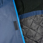 Zimná pracovná bunda s kapucňou ZEALAND BLUE