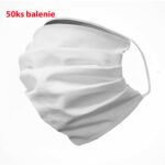 Hygienické rúško GUARD bavlnené dvojvrstvové s otvorom na filter 50ks Hygienické rúško GUARD bavlnené dvojvrstvové s otvorom na filter 50ks