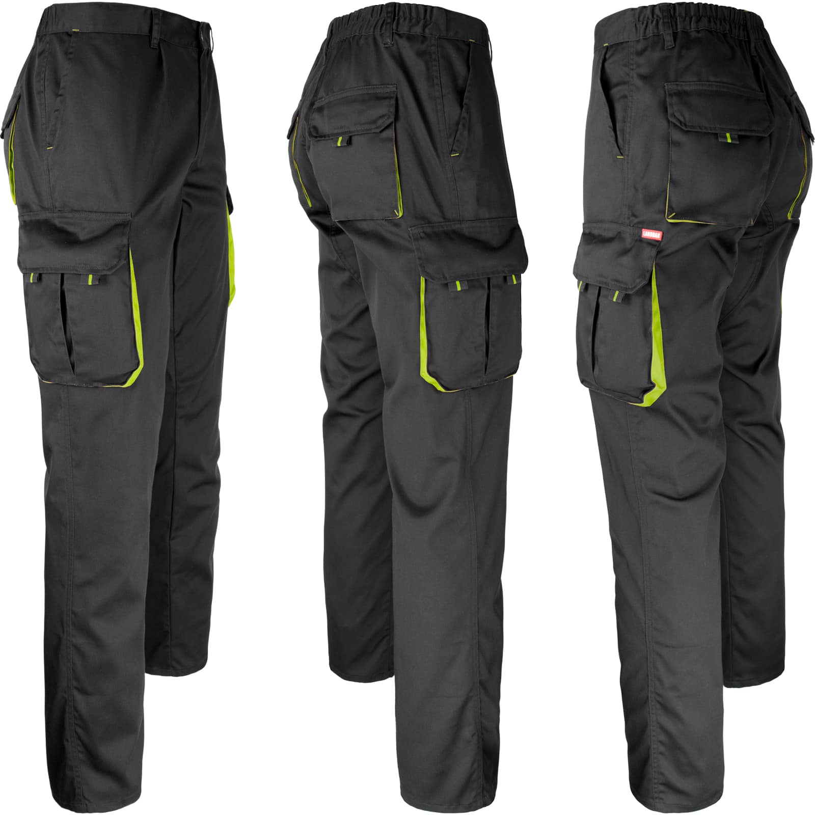 Dámske pracovné montérky s elastanom FRAULAND BLACK Dámske pracovné montérky s elastanom FRAULAND BLACK