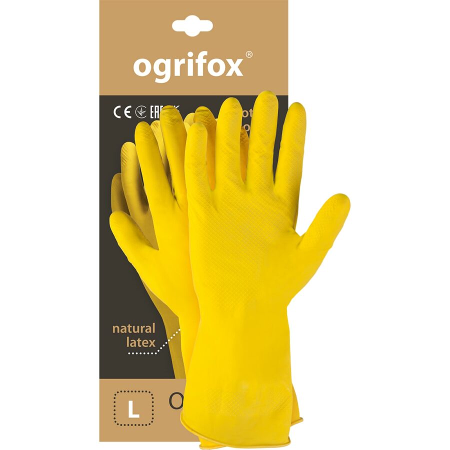 Pracovné rukavice gumené LATEX OX