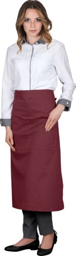 Barmanská zástera dlhá GRETO 75x80 cm