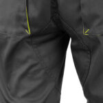 Pracovné nohavice s elastanom MANNLAND BLACK YELLOW