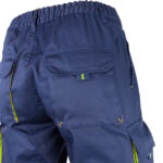 Pracovné nohavice s elastanom MANNLAND NAVY YELLOW