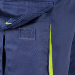 Pracovné nohavice s elastanom MANNLAND NAVY YELLOW