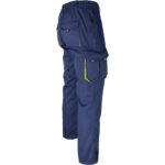 Pracovné nohavice s elastanom MANNLAND NAVY YELLOW