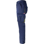 Pracovné nohavice s elastanom MANNLAND NAVY YELLOW