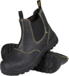 Pracovné kožené kotníkové čížmy ALFAWELD S1