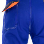 Nehorľavé zváračské bavlnené montérky do pása SPECTER