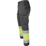 Reflexné nohavice s elastanom MANNLAND HIVIS BLACK