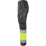 Reflexné nohavice s elastanom MANNLAND HIVIS BLACK