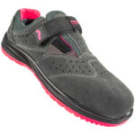 Dámska pracovná obuv bezpečnostná STORK LOW PINK S1