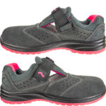 Dámske pracovné sandále STORK SAN PINK S1