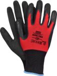 Pracovné rukavice máčané v latexe RICK FOAM RED Pracovné rukavice máčané v latexe RICK FOAM RED