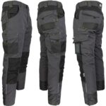 Odolné pracovné nohavice BUILDER BLACK