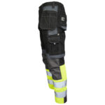 Bavlnené reflexné nohavice HAYER BLACK HIVIS