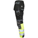 Bavlnené reflexné nohavice HAYER BLACK HIVIS