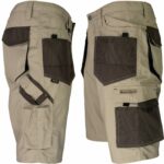 Monterkové kraťasy PROFI COOL BROWN 2.0
