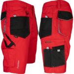 Monterkové kraťasy PROFI COOL RED 2.0