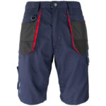 Monterkové kraťasy PROFI NAVY RED 2.0