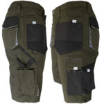 Monterkové kraťasy PROFI COOL KHAKI 2.0 Monterkové kraťasy PROFI COOL KHAKI 2.0