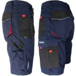 Monterkové kraťasy PROFI NAVY RED 2.0 Monterkové kraťasy PROFI NAVY RED 2.0