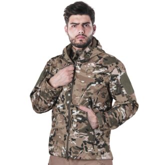 Taktická maskáčová softšelová bunda Tactical Guard MOSS MULTICAMO Taktická maskáčová softšelová bunda Tactical Guard MOSS MULTICAMO
