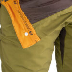 Zimné pracovné nohavice s trakmi 2v1 NEWAGE KHAKI