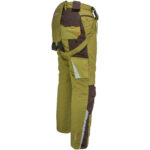 Zimné pracovné nohavice s trakmi 2v1 NEWAGE KHAKI