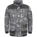 Zimná maskáčová pracovná bunda FORCE CAMU
