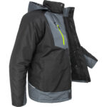 Zimná pracovná bunda s kapucňou HYPER