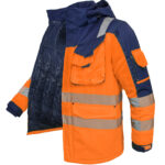 Reflexná zimná bunda JACKWINTER ORANGE Reflexná zimná bunda JACKWINTER ORANGE