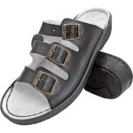 Dámske zdravotnícke šlapky BLACK